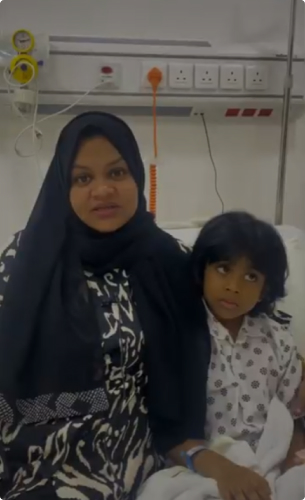 The doctors and nurses aunties were kind to me